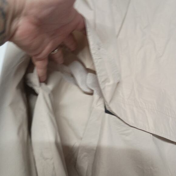 Men's Golf Jacket-Weather Resistant by PAGE & TUTTLE (Size XL, Beige) - Picture 6 of 7